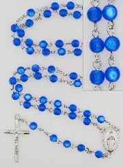 Rosenkranz Wundertätige Medaille – Blau