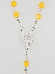 Rosenkranz Wunderbare Medaille – Bernstein