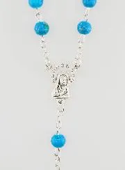 Rosenkranz Jungfrau Maria – Blumen Motiv