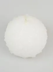 Deko Kerze Winter Kugel – 8cm