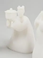 Weihnachtskrippe aus Alabaster – Heilige Drei Könige