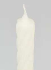 Twist Stabkerze 25 cm – Elfenbein