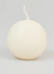 Deko Kugelkerze 60mm – Elfenbein