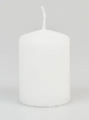 Dekokerze Stumpenkerze 70mm – Weiß
