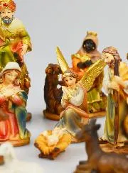 Weihnachtskrippe 11 Figuren - 7cm