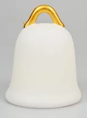 Weihnachtskrippenfigur Leuchtende Glocke - 14cm