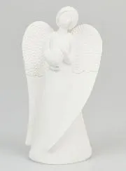 Moderne Figur Schutzengel - 13cm