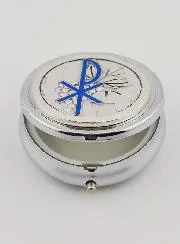 Hostienbehälter PAX – Silberfarben