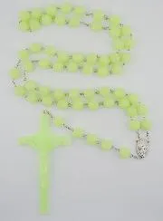 Großer Wand-Rosenkranz Fluoreszierend - Wundertätige Madonna