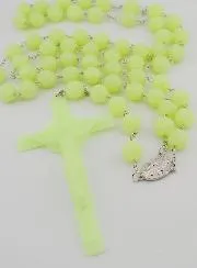 Großer Wand-Rosenkranz Fluoreszierend - Wundertätige Madonna