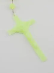 Großer Wand-Rosenkranz Fluoreszierend - Wundertätige Madonna