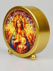 Beleuchtete Ikone - Madonna mit Kind