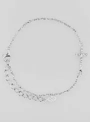 Religiöses Armband mit Kreuz – 925er Silber