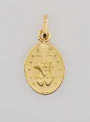 Wundertätige Medaille 18K Gold - 15mm