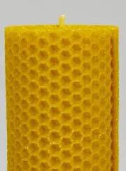 Deko Kerze 100 % Bienenwachs – 10x5cm