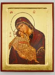 Religiöse Ikone Madonna der Zärtlichkeit - 24cm