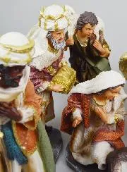 Komplette Weihnachtskrippe 11 Figuren – 30cm