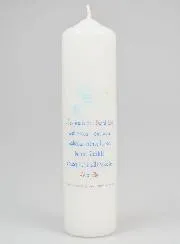 Firmungsgeschenk – Kerze mit Schriftzug 20cm