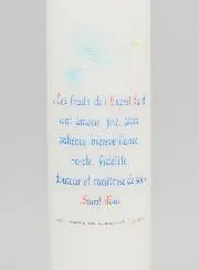 Firmungsgeschenk – Kerze mit Schriftzug 20cm