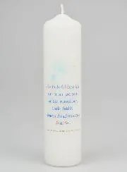 Firmkerze Die Früchte des Heiligen Geistes - 20cm