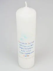 Firmkerze Die Früchte des Heiligen Geistes - 20cm