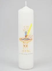 Taufgeschenk für Kinder – Kerze 20cm