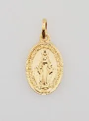 Wundertätige Medaille Vergoldet - 18mm