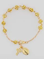 Armband mit Kreuz und Wundertätige Medaille