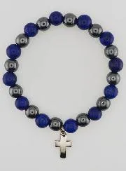 Edelstein Armband – Hämatit und Lapislazuli