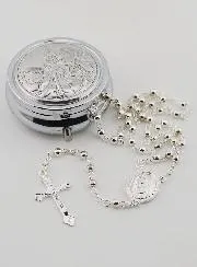 Rosenkranz und Dose Schutzengel