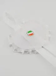 Taufgeschenk – Medaillon für Babywiege Herz und Engel mit Laterne