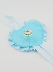 Taufgeschenk – Medaillon für Babywiege Herz Heilige Familie