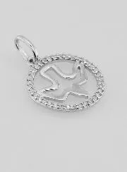 Durchbruch Anhänger zur Firmung 15 mm - Heiliger Geist