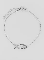 Religiöses Armband Ichthys – 925er Silber