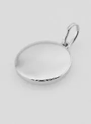 Anhänger mit Christus-Monogramm in Silber und Emaille – 15mm