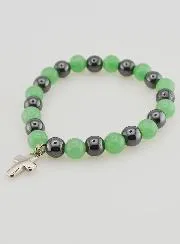 Edelstein Armband aus Hämatit und Aventurin