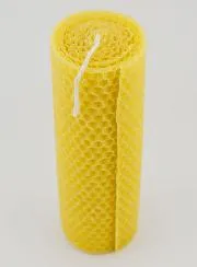 Deko-Kerze Bienenwachs – 15cm
