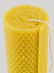 Deko-Kerze Bienenwachs – 20 cm