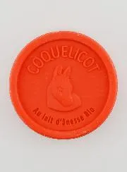 Seife mit Bio-Eselsmilch und Mohnblume - 100g