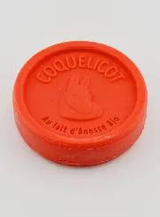 Seife mit Bio-Eselsmilch und Mohnblume - 100g