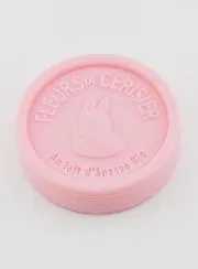 Seife mit Bio-Eselsmilch und Kirschblüte - 100g