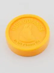 Seife mit Bio-Eselsmilch und Orangenblüte - 100g