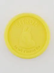 Seife mit Bio-Eselsmilch und Zitrone - 100g