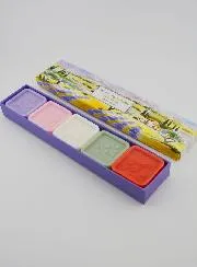 Set mit 5 Seifen 25g mit Olivenöl