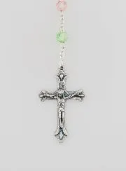 Rosenkranz Wundertätige Madonna Bunte Perlen