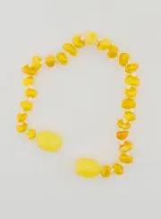 Baby Armband aus Hellem Baltischem Bernstein