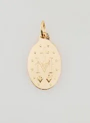 Wundertätige Medaille aus 925er Silber - 18mm