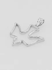 Silber Anhänger Taube des Heiligen Geistes - 18mm