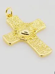 Anhänger Kreuz Ex Voto Motiv - 27mm