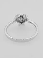 Silber Ring Jakobsmuschel - Größe 52